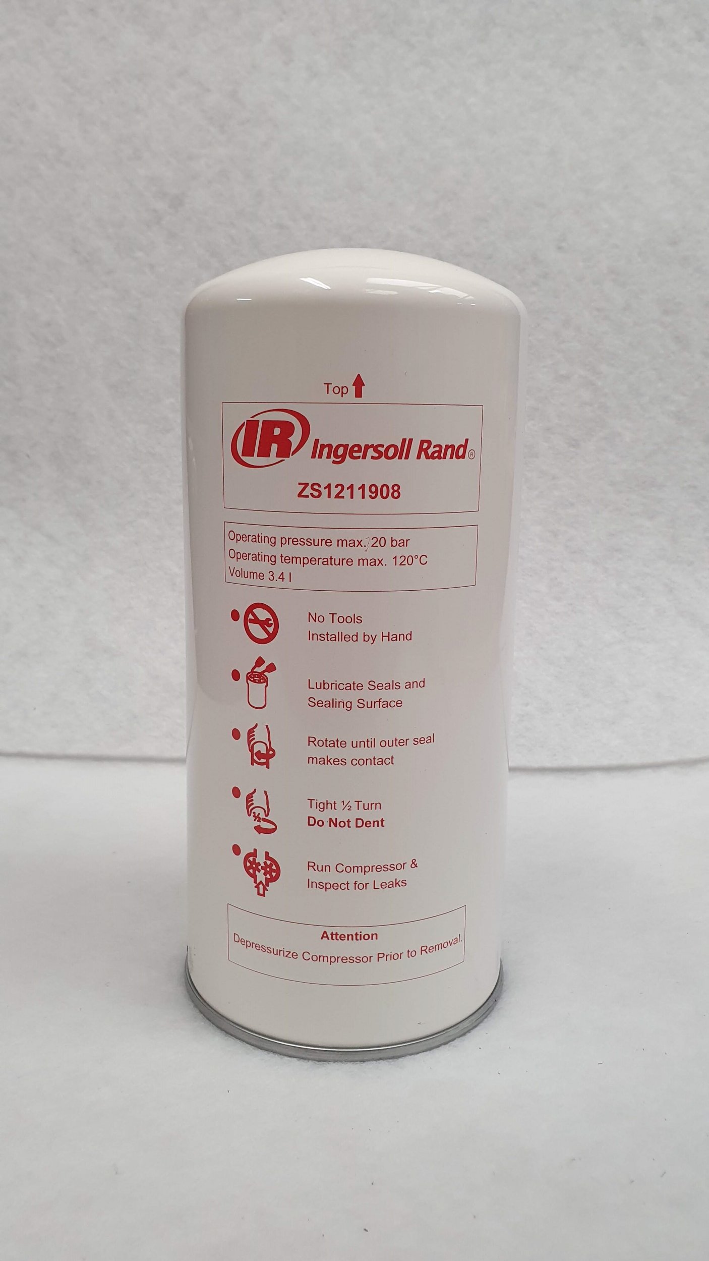 Ingersoll Rand Air Oil Separator Ir Cpn Zs Pneumatic