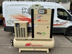 INGERSOLL RAND RSE22N VARIABLE SPEED AIR COMPRESSOR 22KW WITH DRYER FILTERS 500L