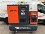 ENZAIR EZ22-VSD TDF VARIABLE SPEED ROTARY SCREW AIR COMPRESSOR 500L RECEIVER WITH DRYER & FILTERS 22KW 30HP 136CFM 10BAR