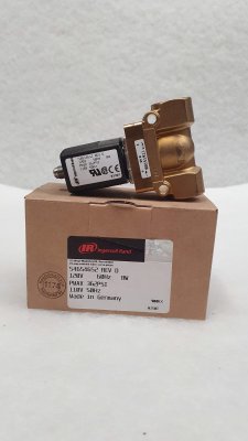 Ingersoll Rand Valve, Solenoid 1/2 IN NPT 110VOLT 50/60HZ CPN 54654652