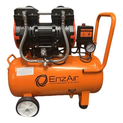 EnzAir 1500W30L Oil Free Silenced Diaphragm Compressor 30L 6 CFM