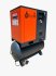 ENZAIR EZ5 T FIXED SPEED ROTARY SCREW AIR COMPRESSOR 5.5KW 7.5HP 22CFM 10BAR 210L TANK