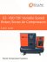 ENZAIR EZ22-VSD TDF VARIABLE SPEED ROTARY SCREW AIR COMPRESSOR 500L RECEIVER WITH DRYER & FILTERS 22KW 30HP 136CFM 10BAR